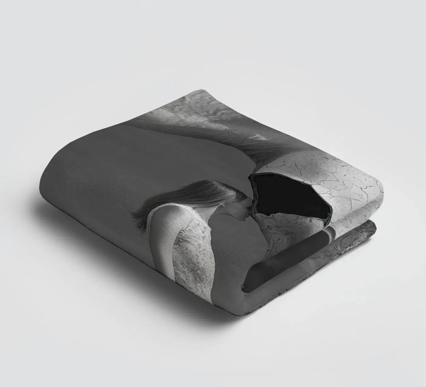 Broken badhanddoek van Art Unleashed