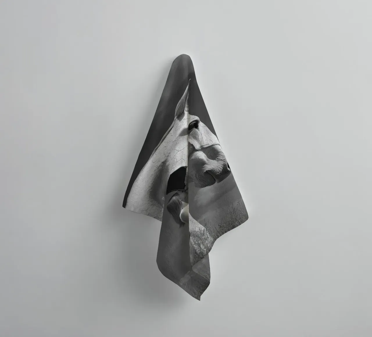 Broken asciugamano da bagno da Art Unleashed
