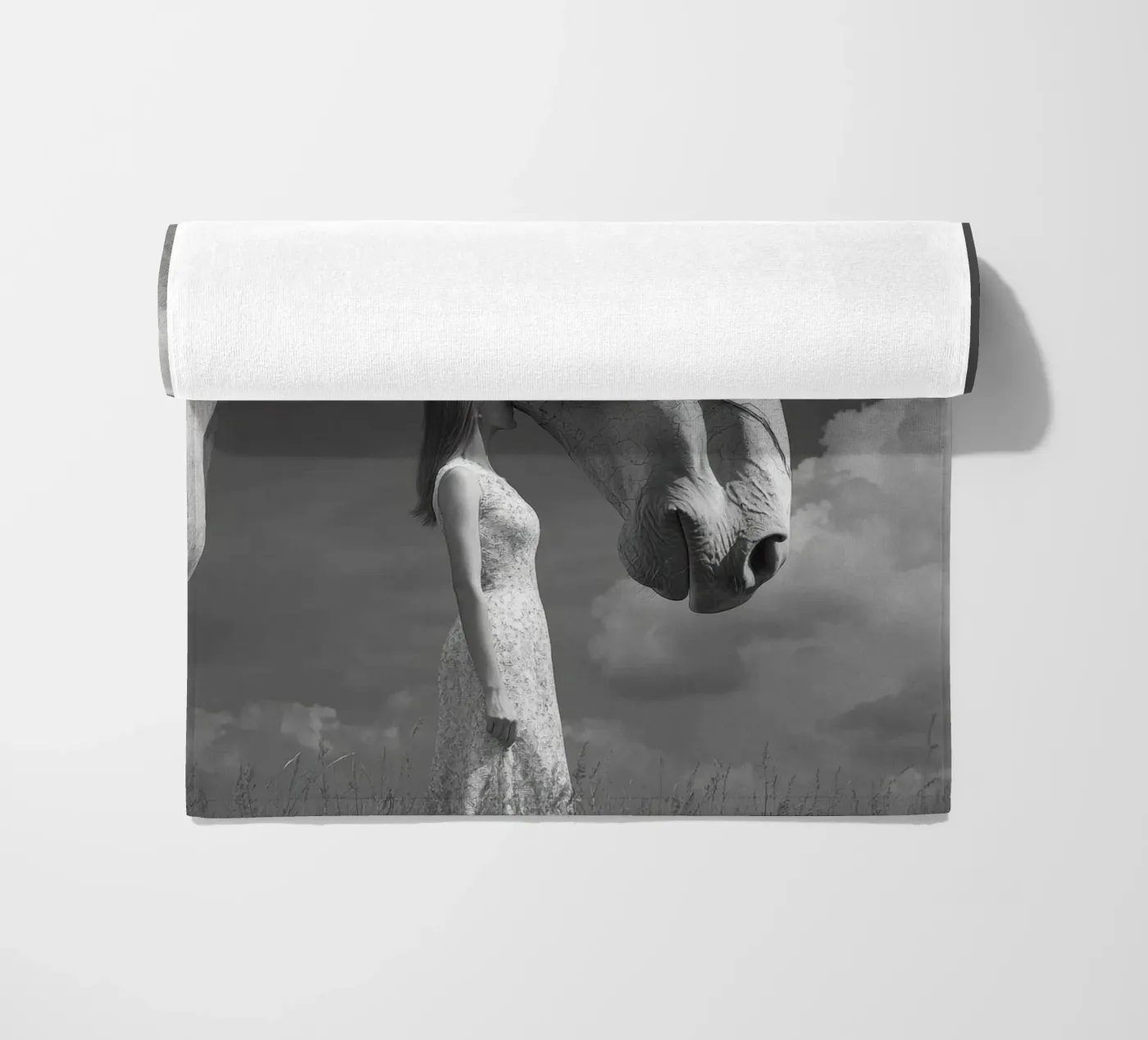 Broken beach towel by Art Unleashed