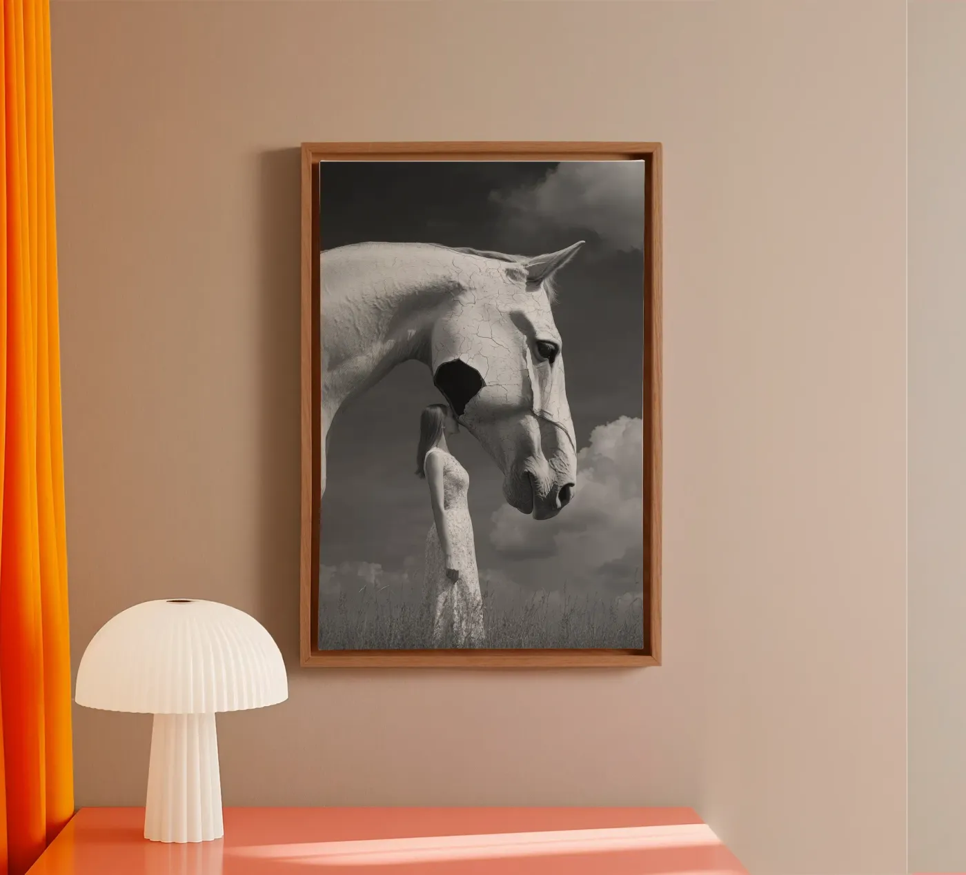 Broken canvas van Art Unleashed