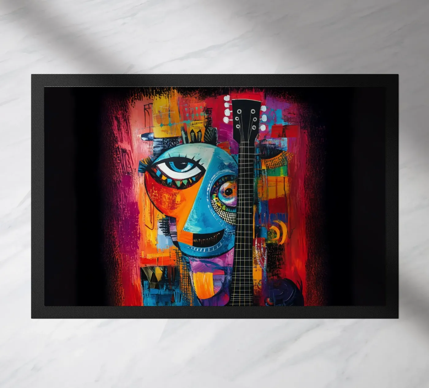 Jazzed deurmat van Art Unleashed
