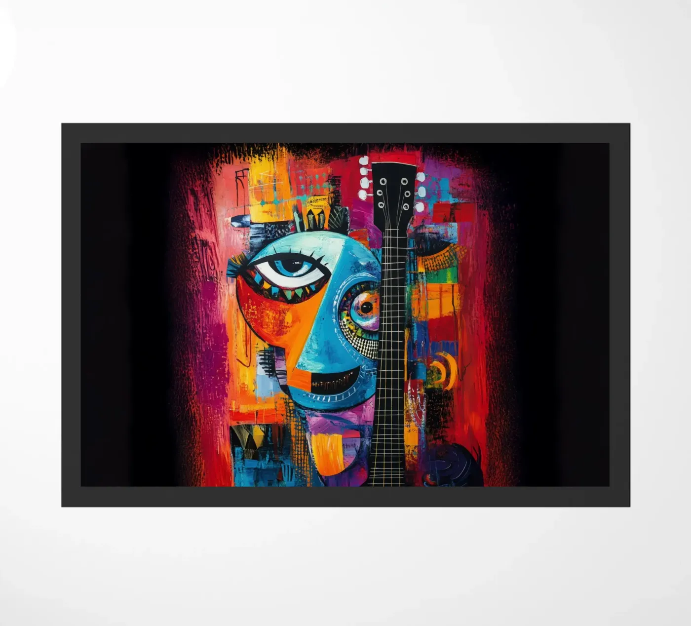Jazzed deurmat van Art Unleashed