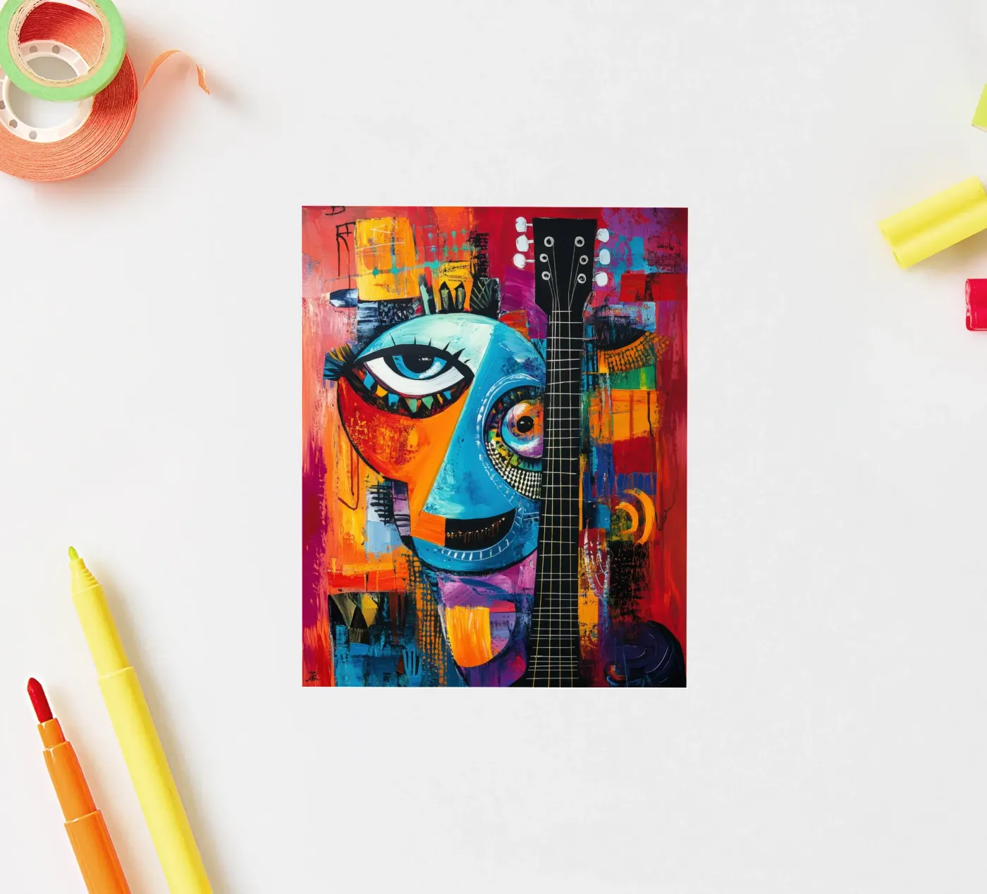 Jazzed sticker by Art Unleashed