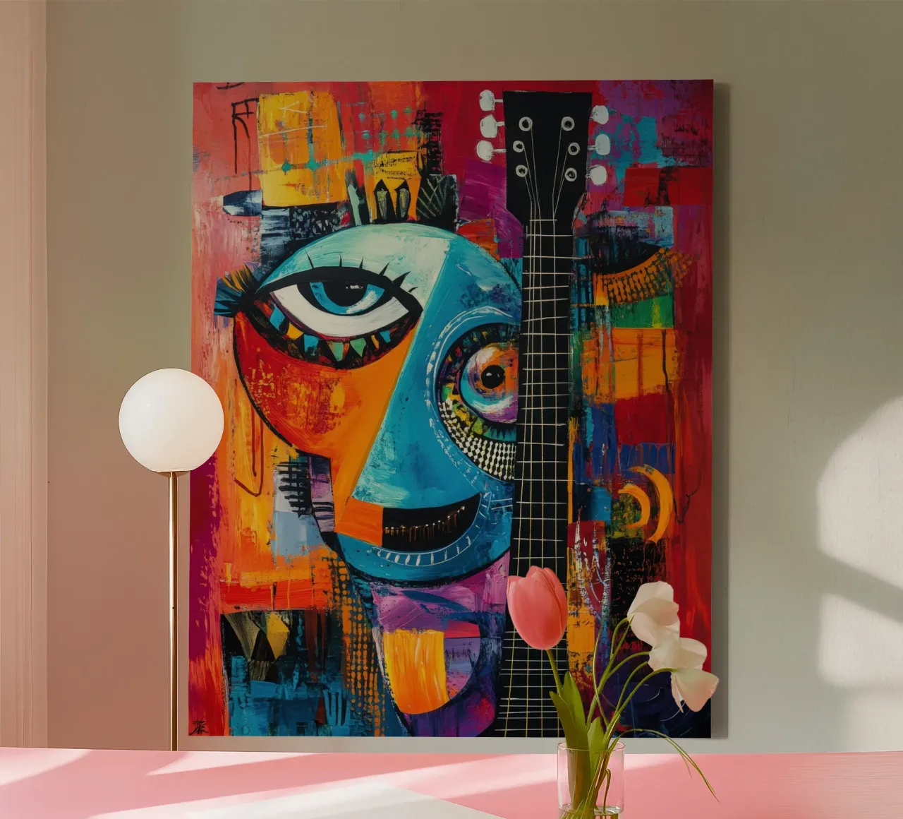 Jazzed tela con Cornice a cassetta da Art Unleashed