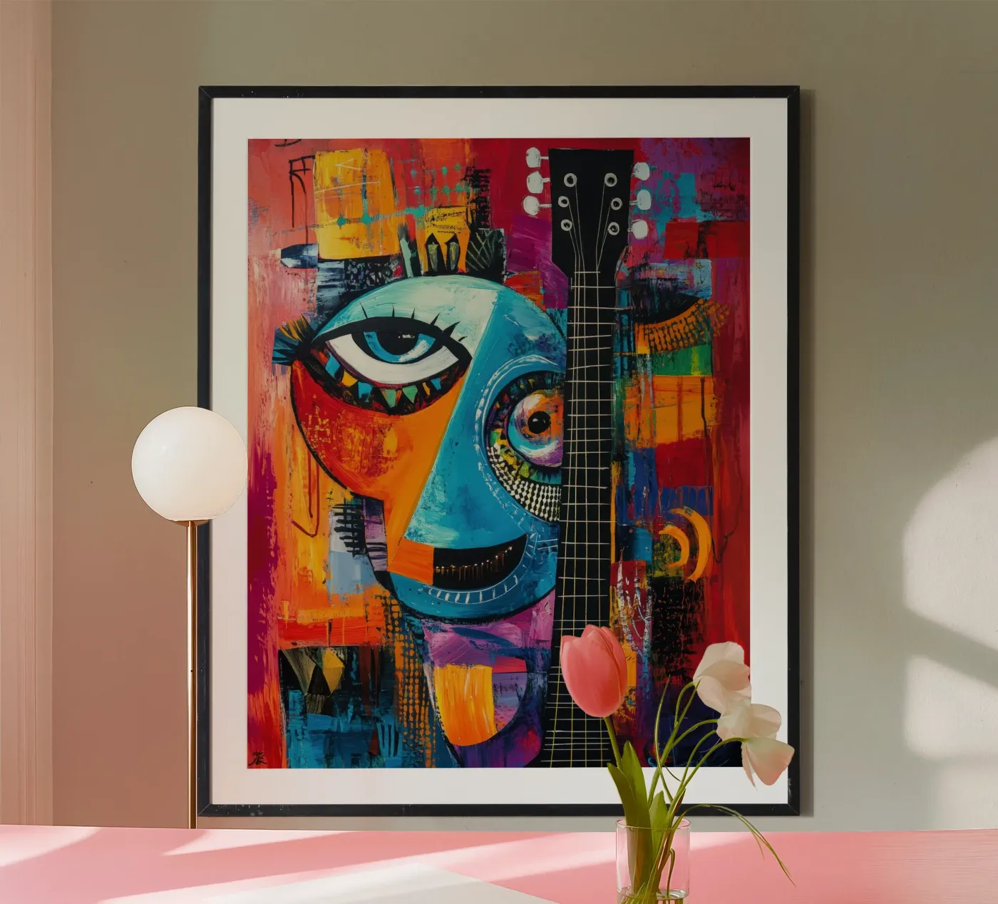Jazzed Poster von Art Unleashed