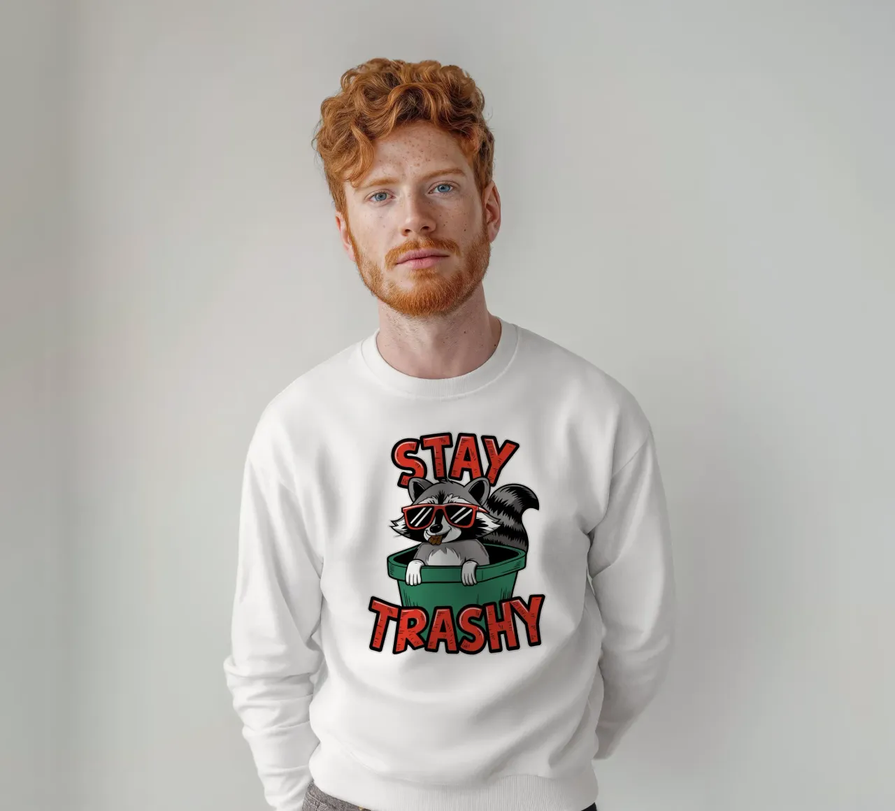 Stay Trashy felpa da edsonramosart