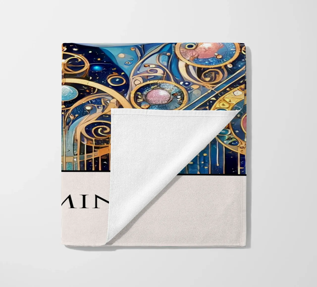 Segno zodiacale Gemelli telo mare da Art-Nouveau-Dsg