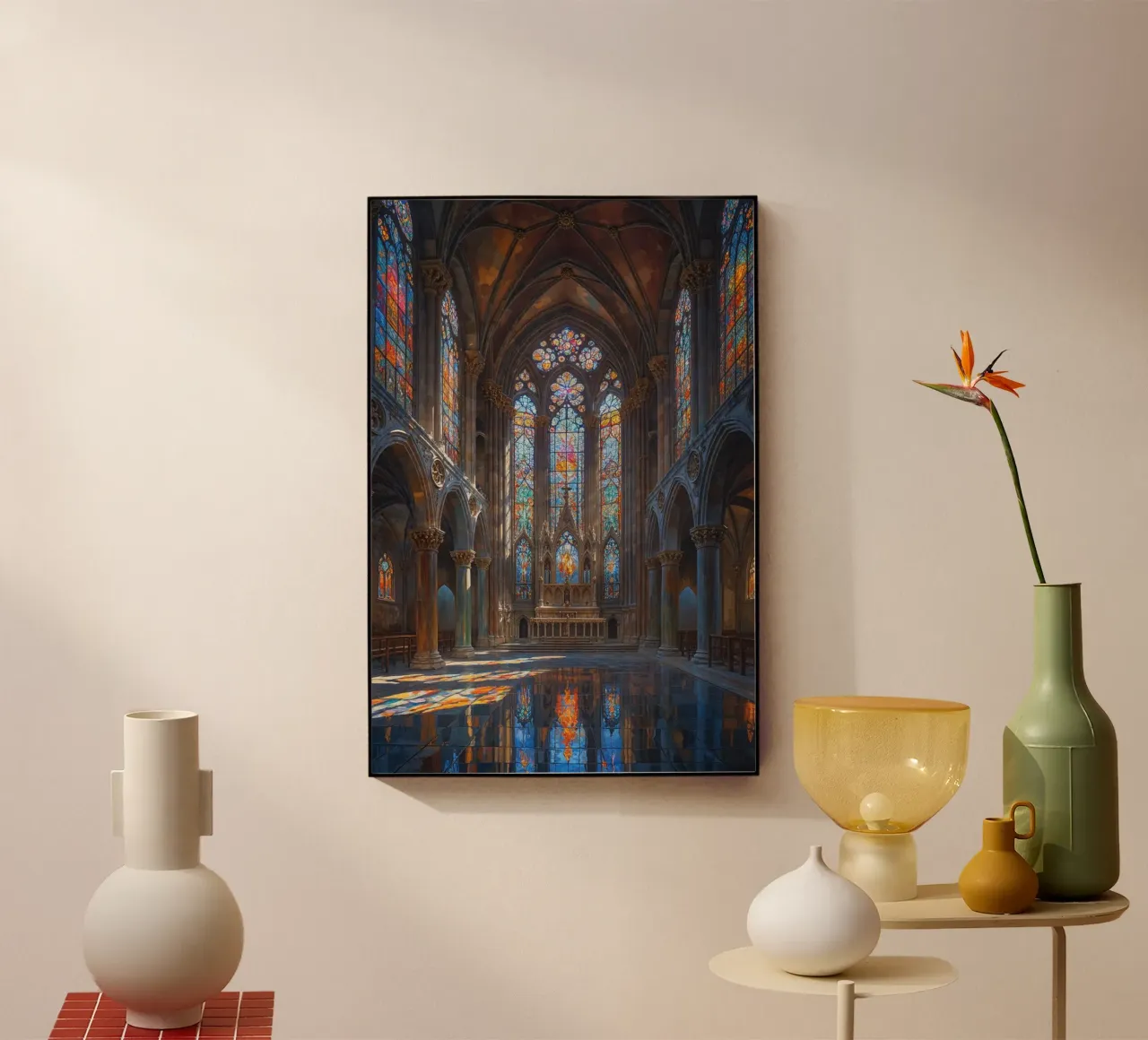 Sainte Chapelle: A Symphony of Light and Glass plexiglass da AlbertKlee