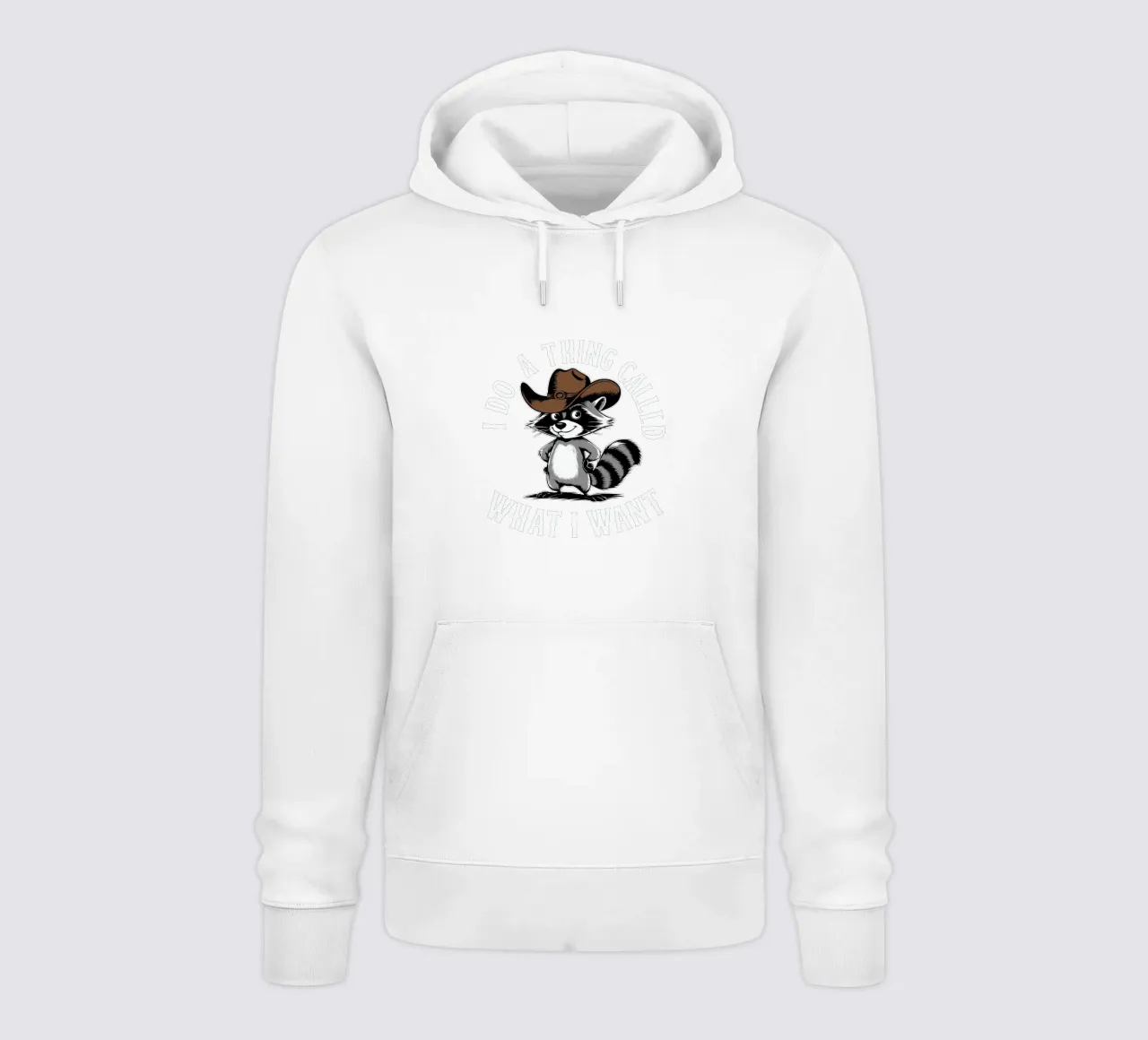 I do a thing called what I want felpa con cappuccio da edsonramosart