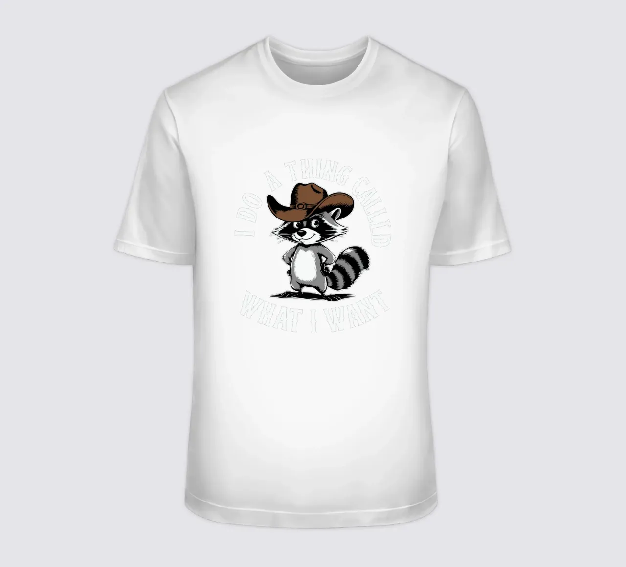 I do a thing called what I want t-shirt da edsonramosart