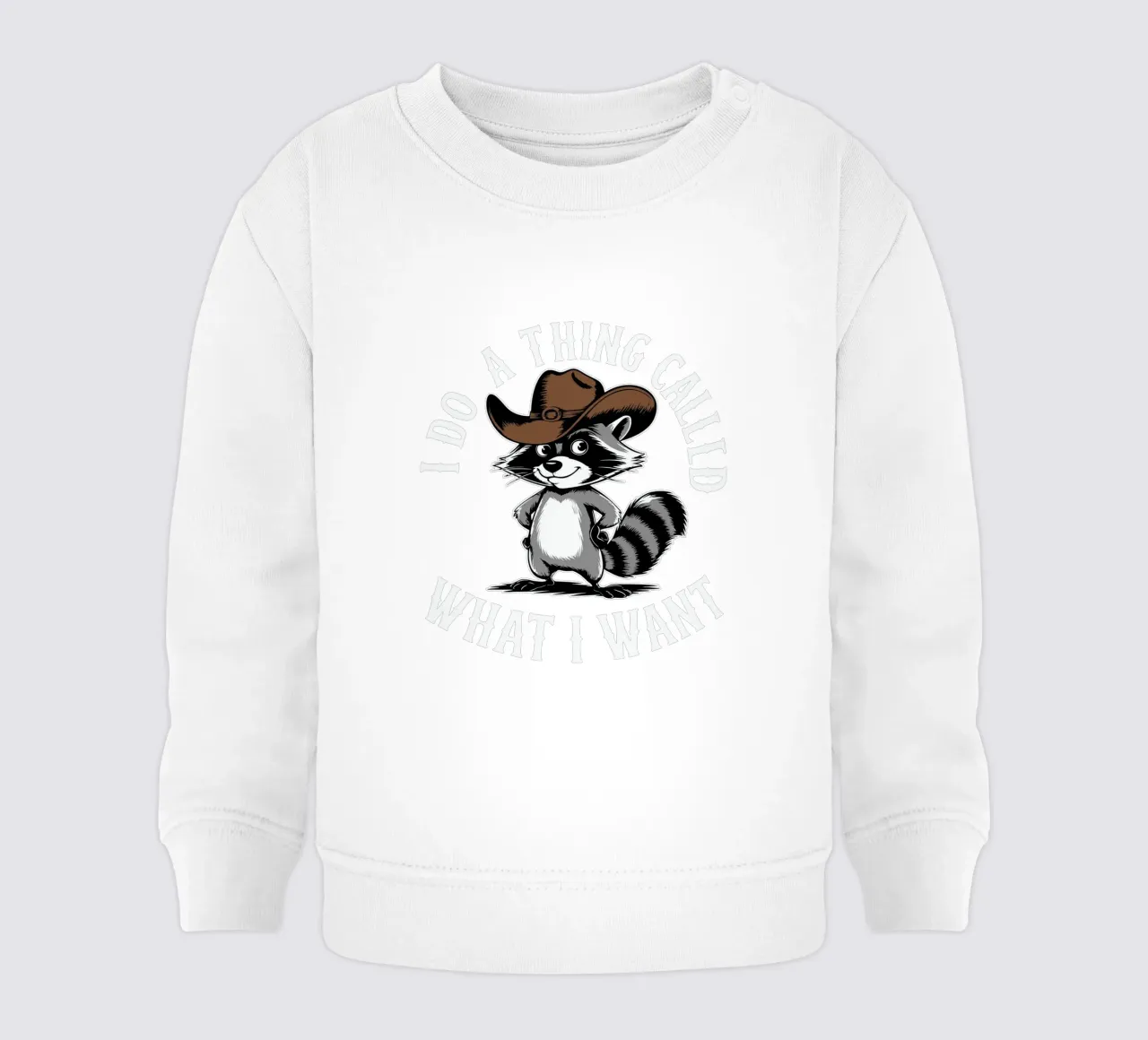 I do a thing called what I want baby sweatshirt by edsonramosart