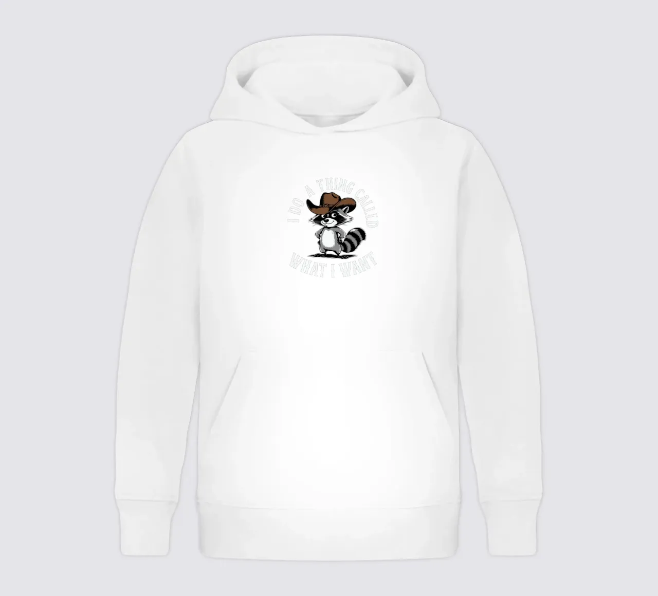 I do a thing called what I want felpa bambino con cappuccio da edsonramosart