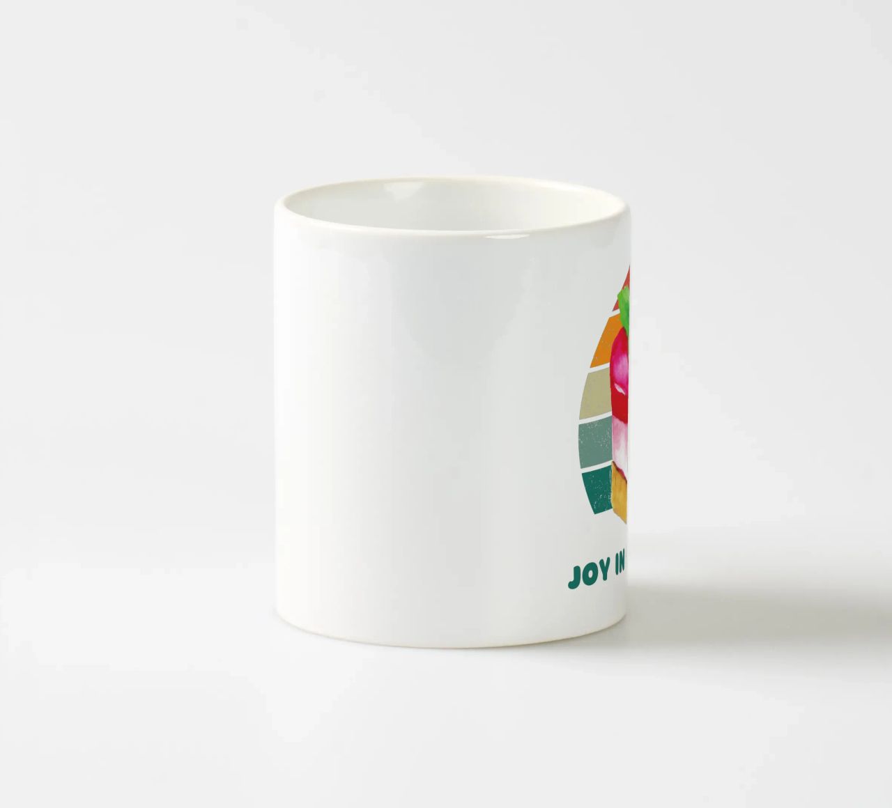 Joy In every Layer ceramic mug by yukihana
