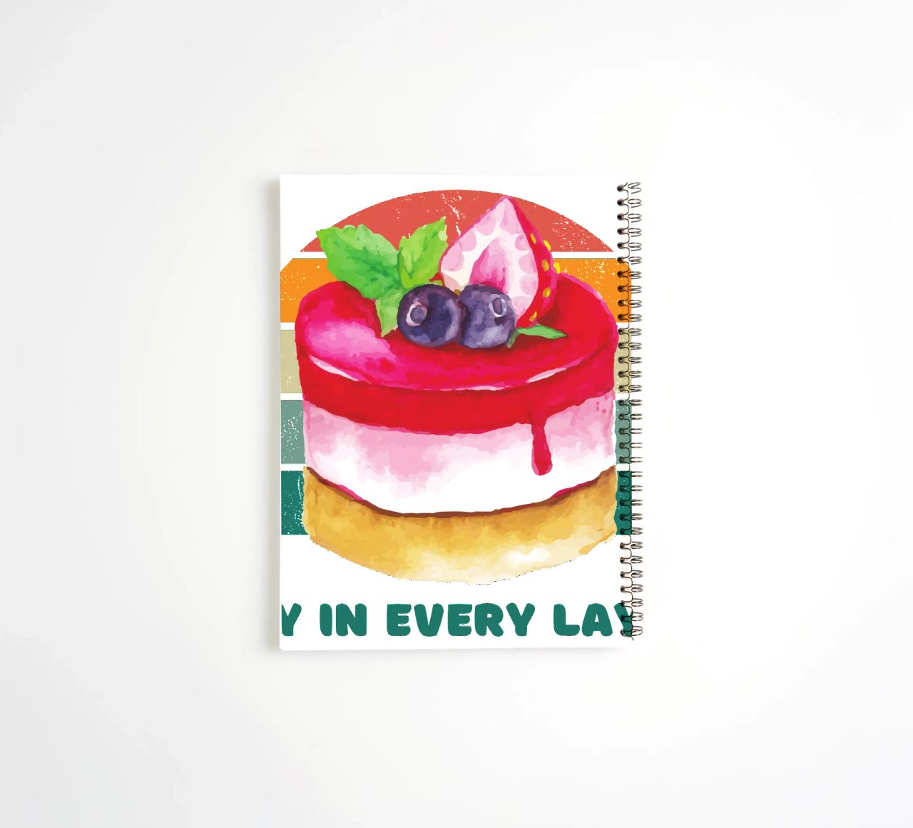 Joy In every Layer spiral notebook by yukihana