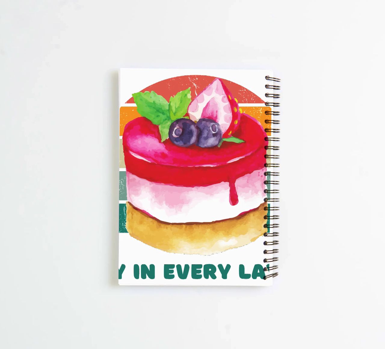 Joy In every Layer spiral notebook by yukihana