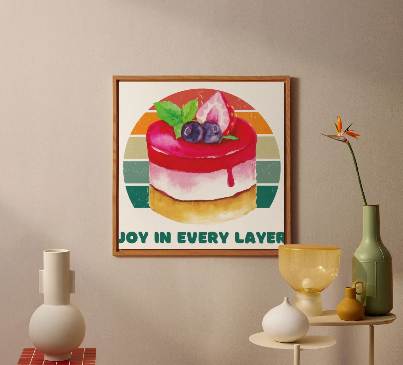 Joy In every Layer alu-dibond by yukihana