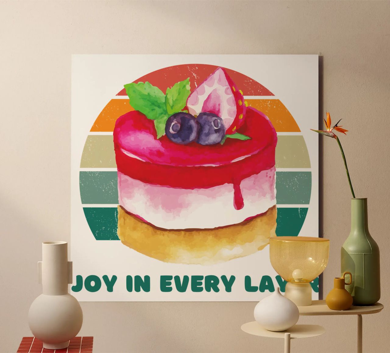 Joy In every Layer alu-dibond by yukihana