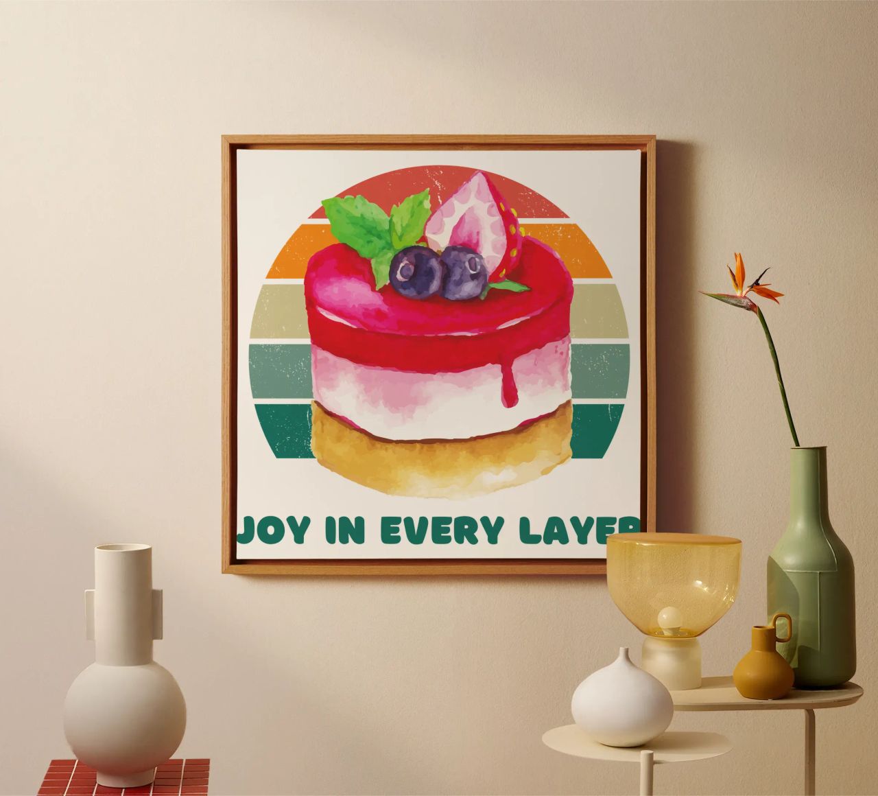 Joy In every Layer canvas by yukihana
