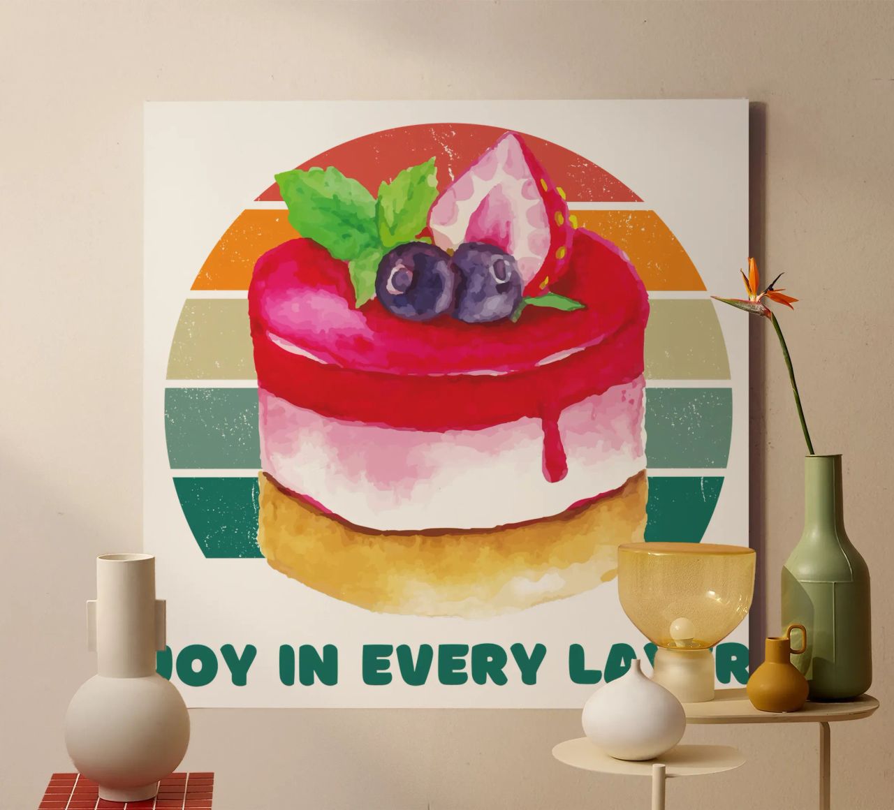 Joy In every Layer canvas by yukihana