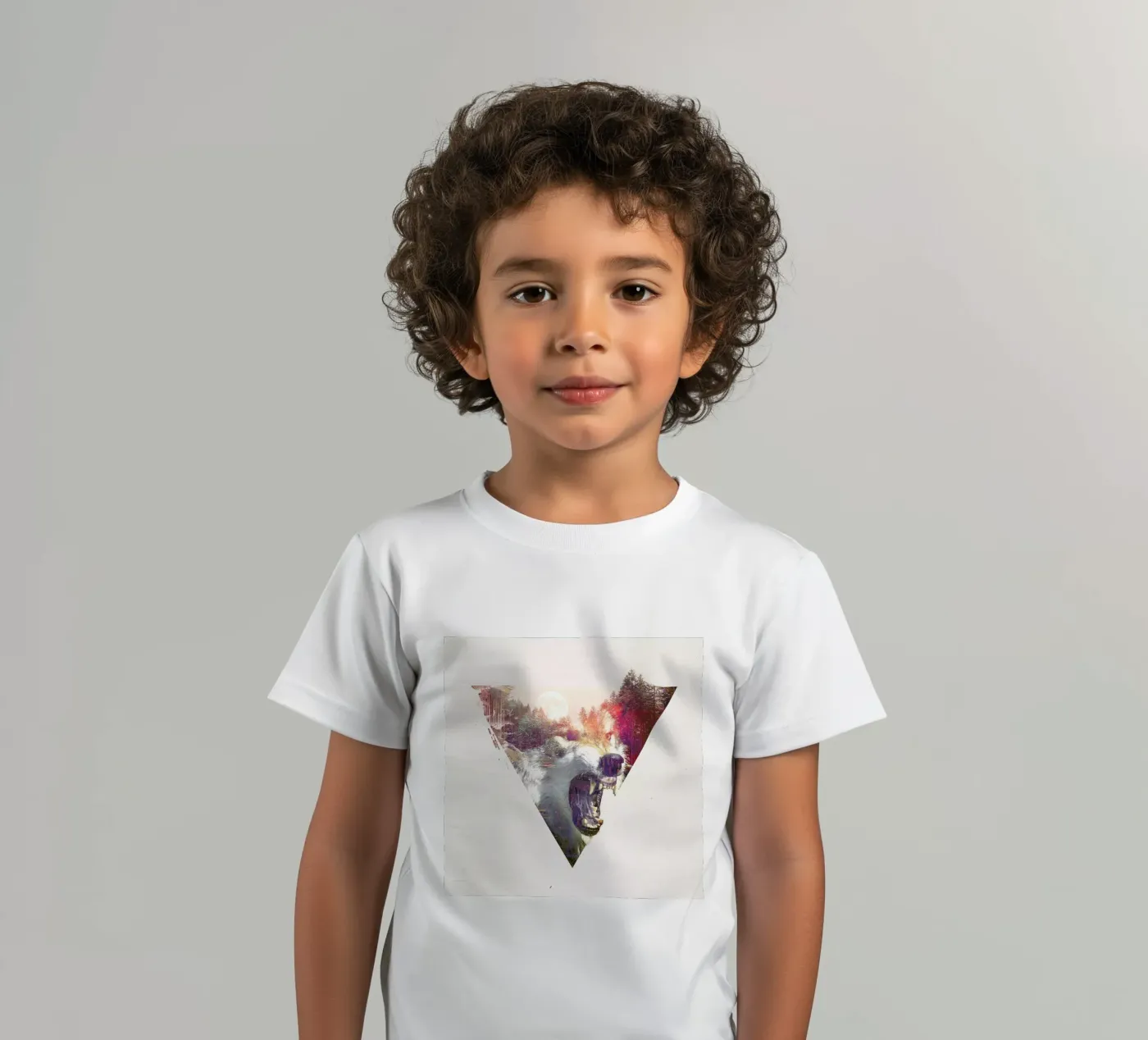 Daylight moon t-shirt bambini da Róbert Farkas
