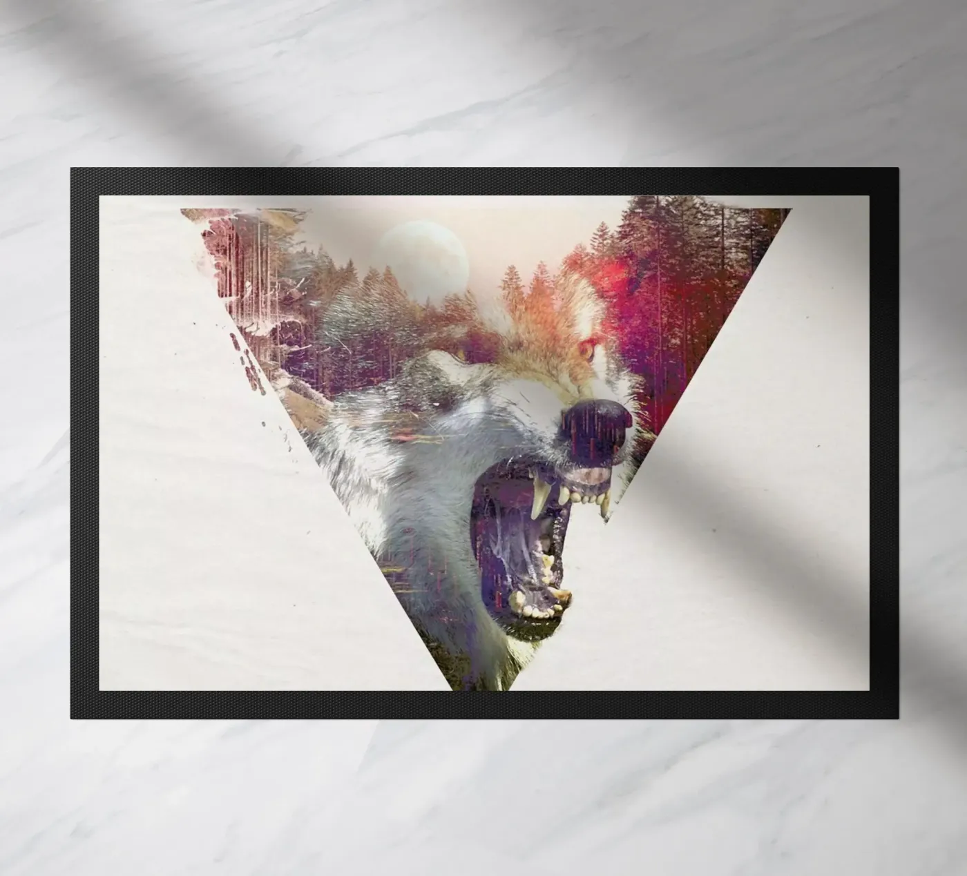 Daylight moon deurmat van Róbert Farkas