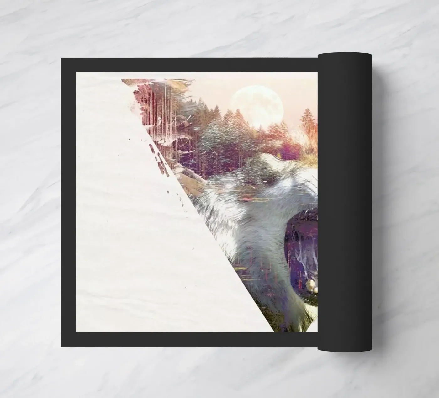 Daylight moon deurmat van Róbert Farkas