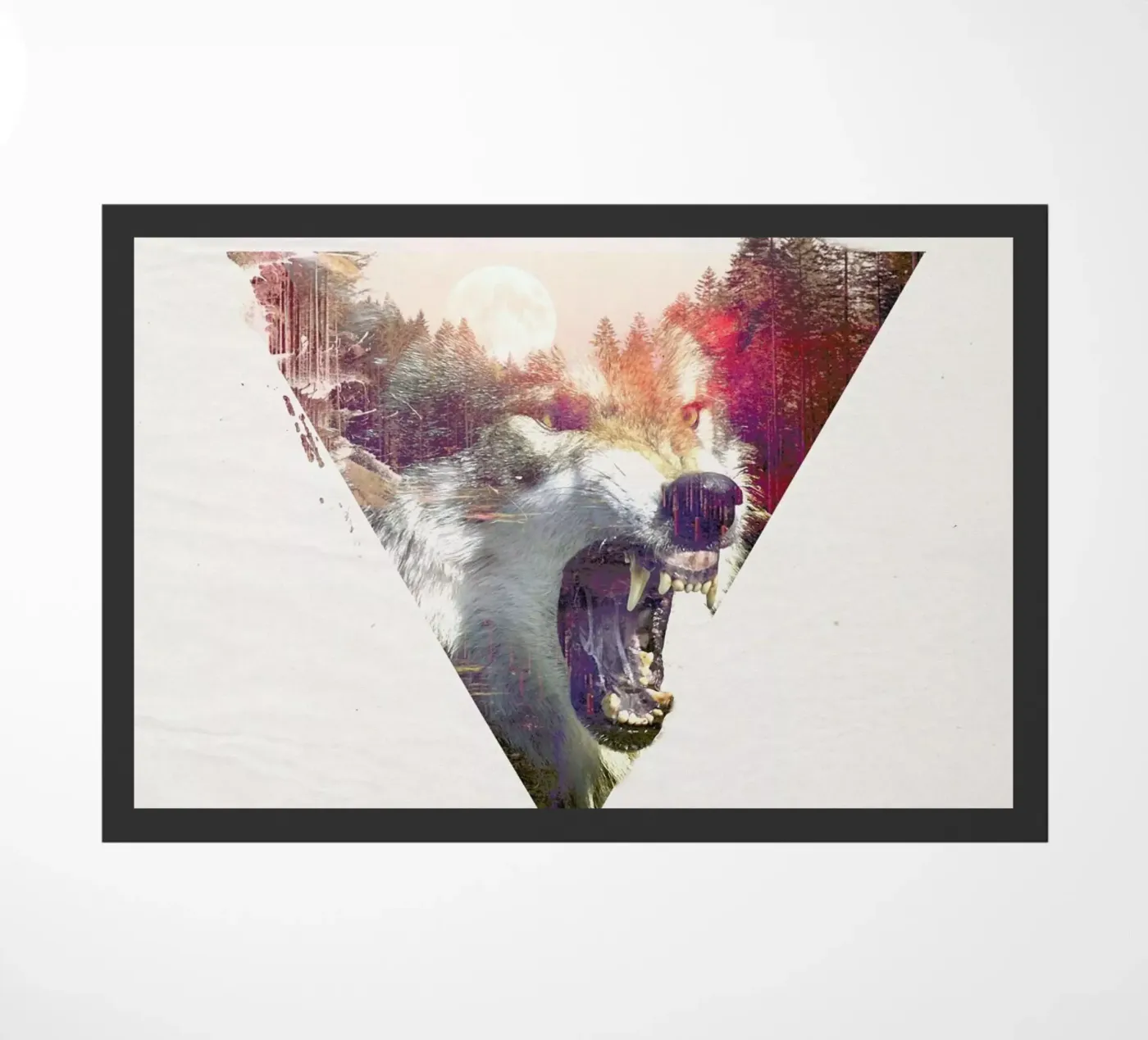 Daylight moon deurmat van Róbert Farkas