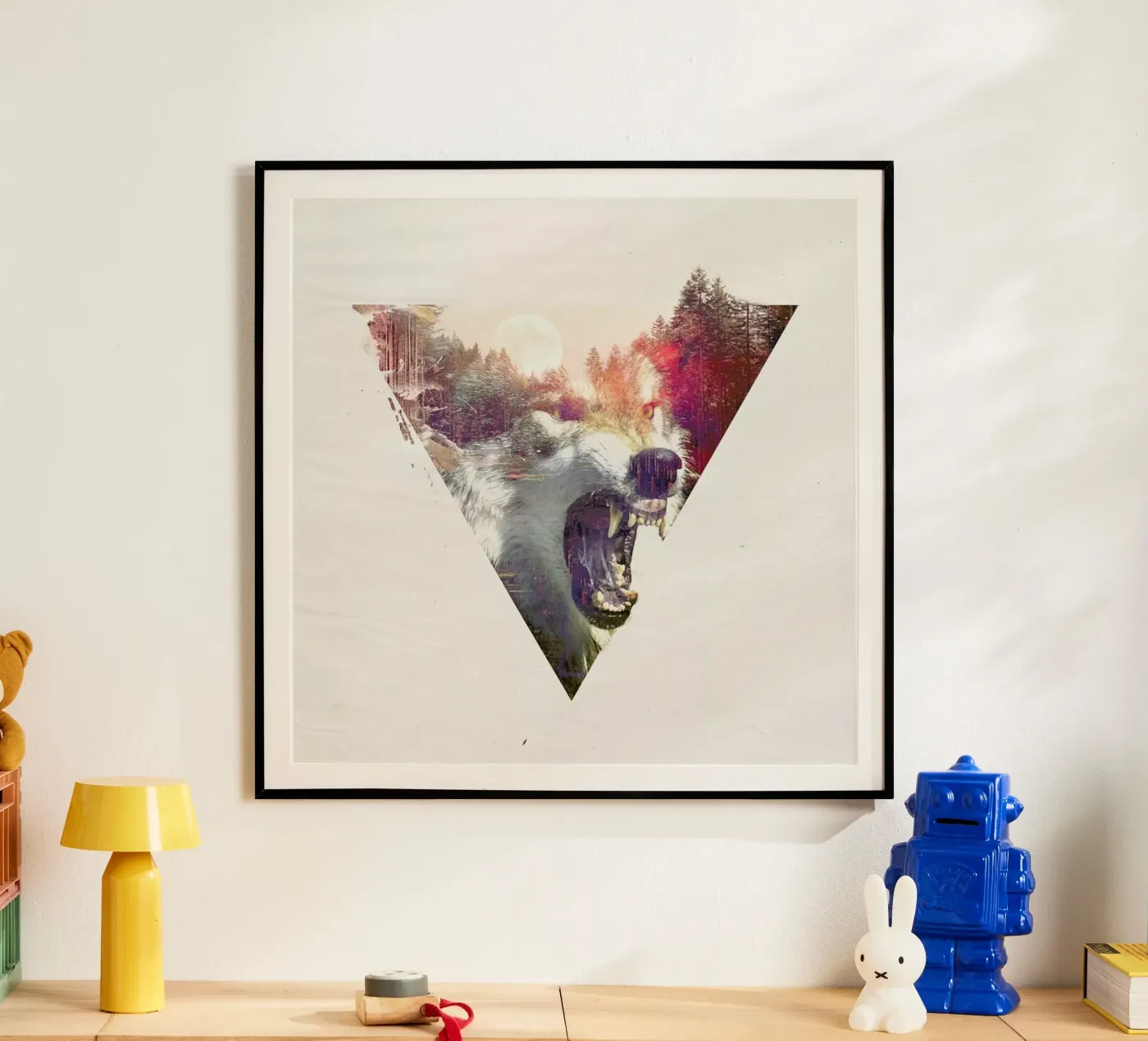 Daylight moon poster van Róbert Farkas