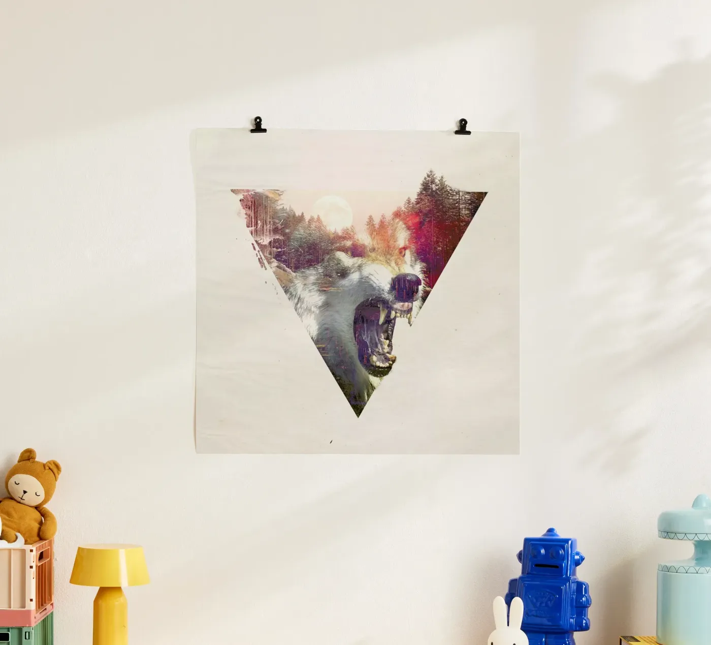 Daylight moon poster van Róbert Farkas