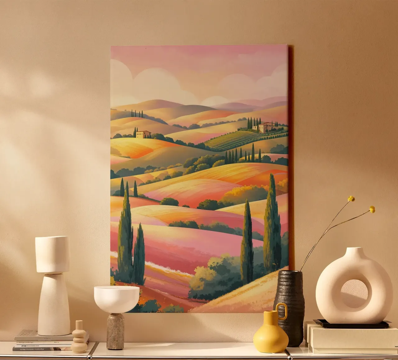 Pastoral Splendor of Tuscany toile de AlbertKlee
