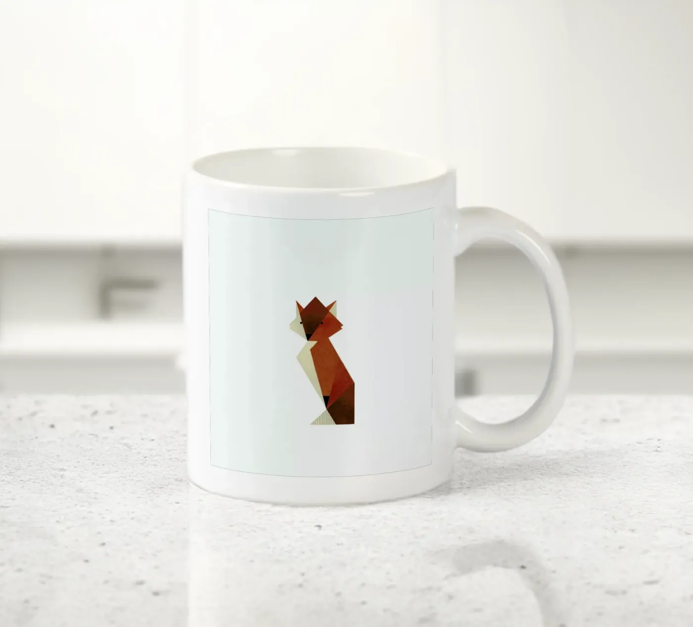 Fuchs #2 ceramic mug by Anna-Maren Zehnter