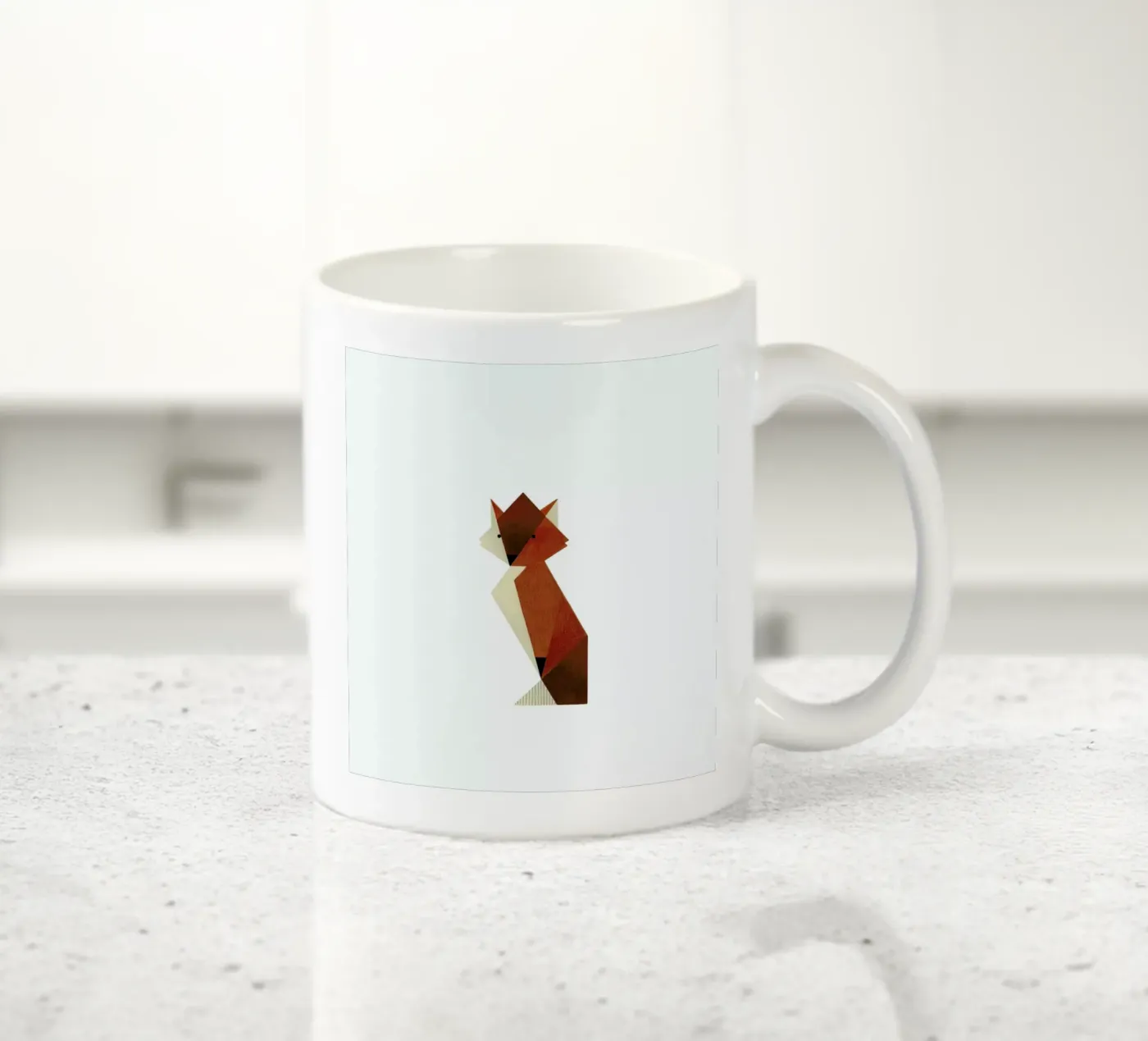 Fuchs #2 ceramic mug by Anna-Maren Zehnter