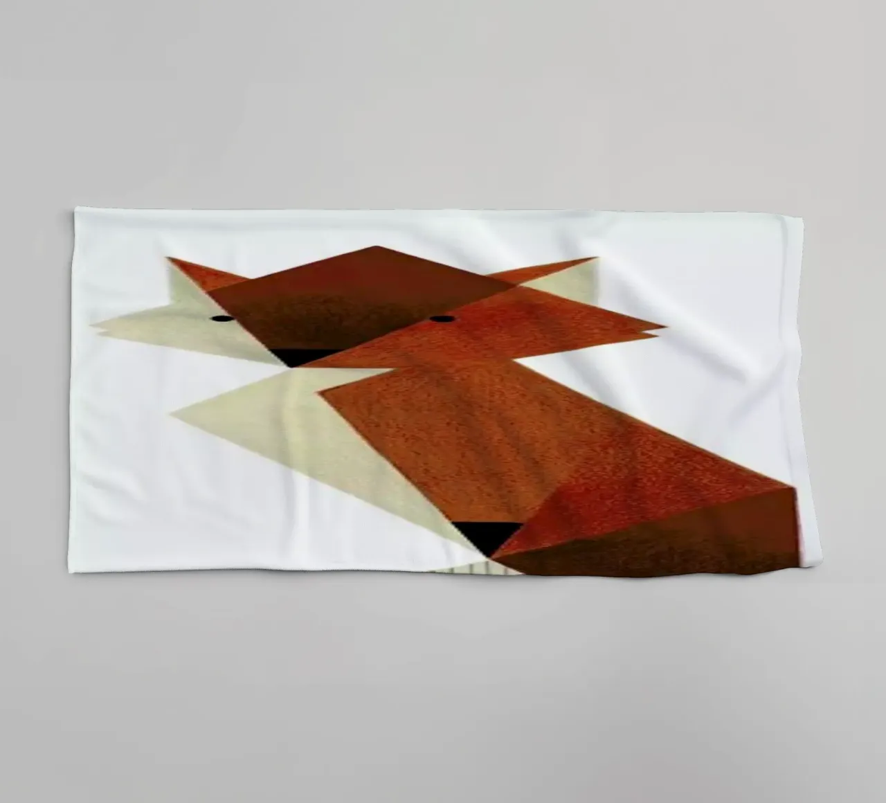 Fuchs #2 towel by Anna-Maren Zehnter