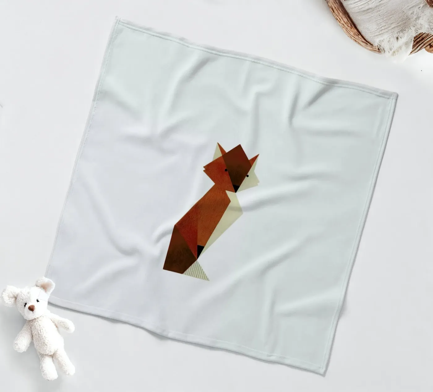 Fuchs #2 fleece blanket by Anna-Maren Zehnter