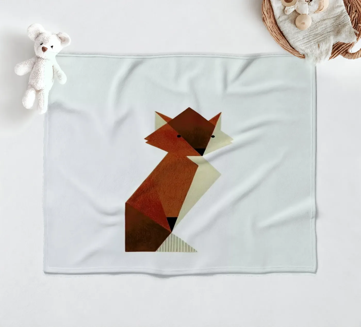 Fuchs #2 fleece blanket by Anna-Maren Zehnter