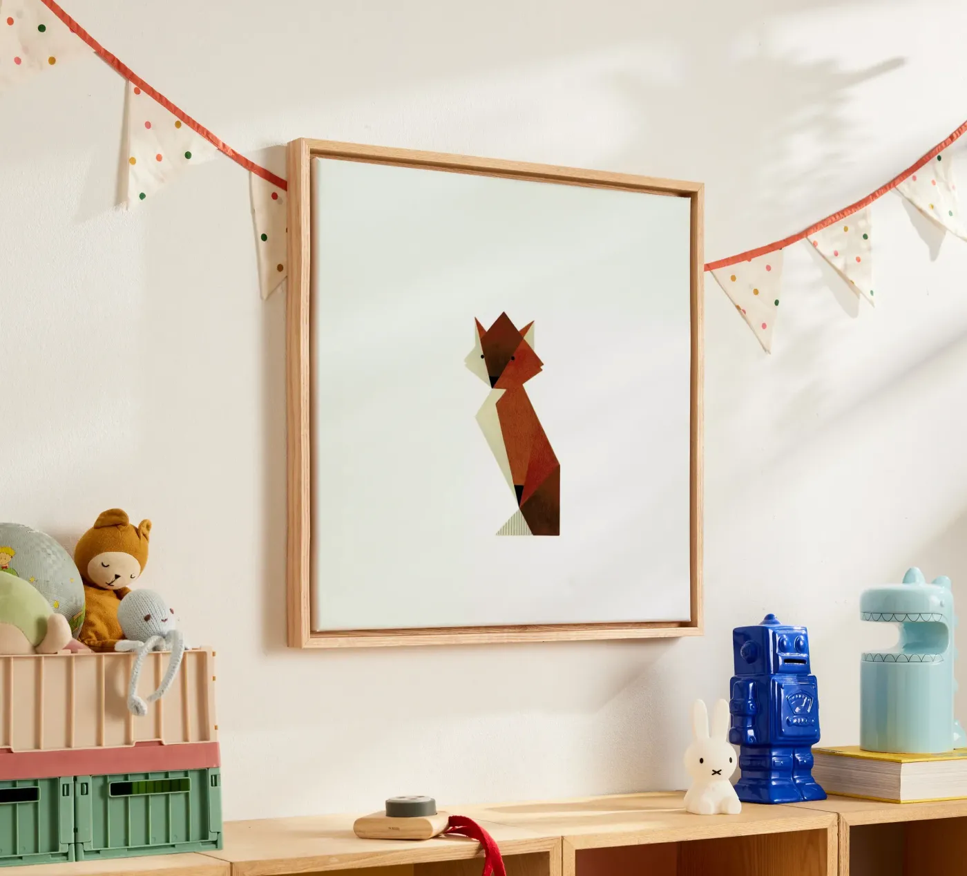 Fuchs #2 canvas van Anna-Maren Zehnter
