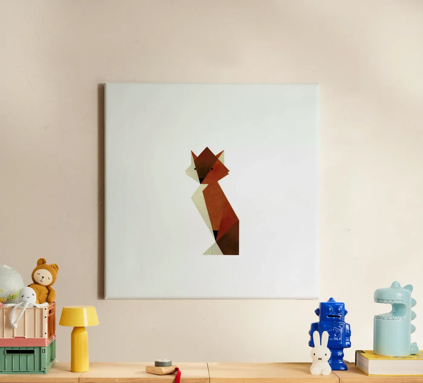 Fuchs #2 canvas van Anna-Maren Zehnter