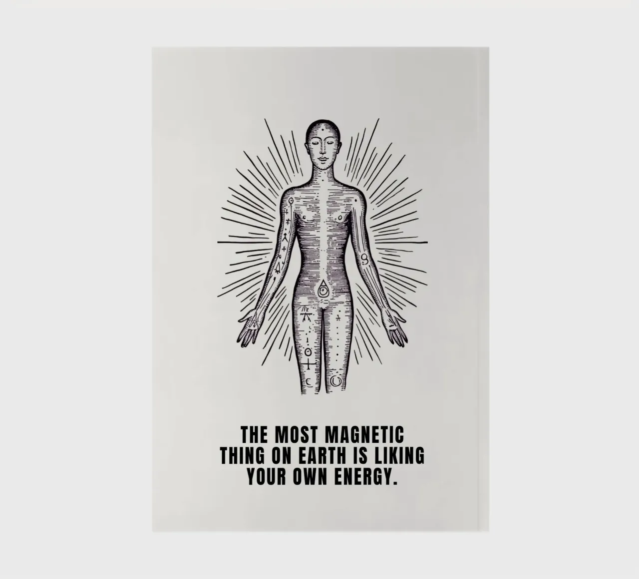 The Most Magnetic Thing notebook by personalgrowth
