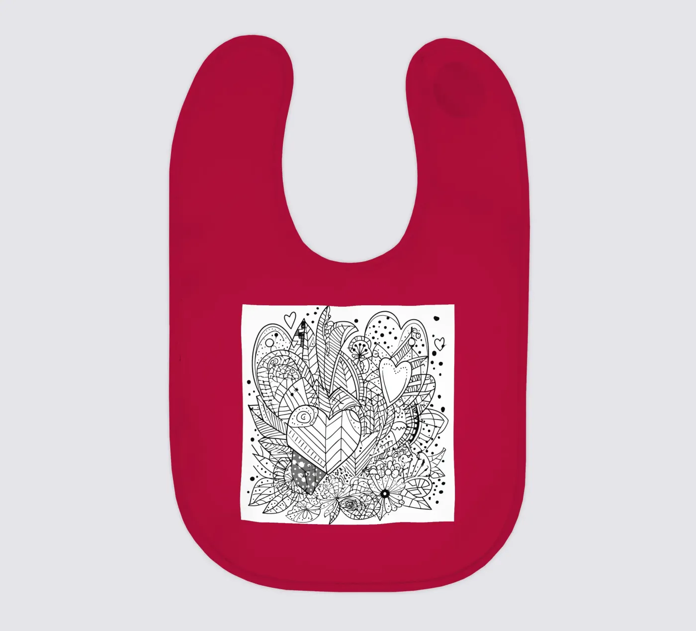 Heart Pattern bavaglino da Motivate-Today