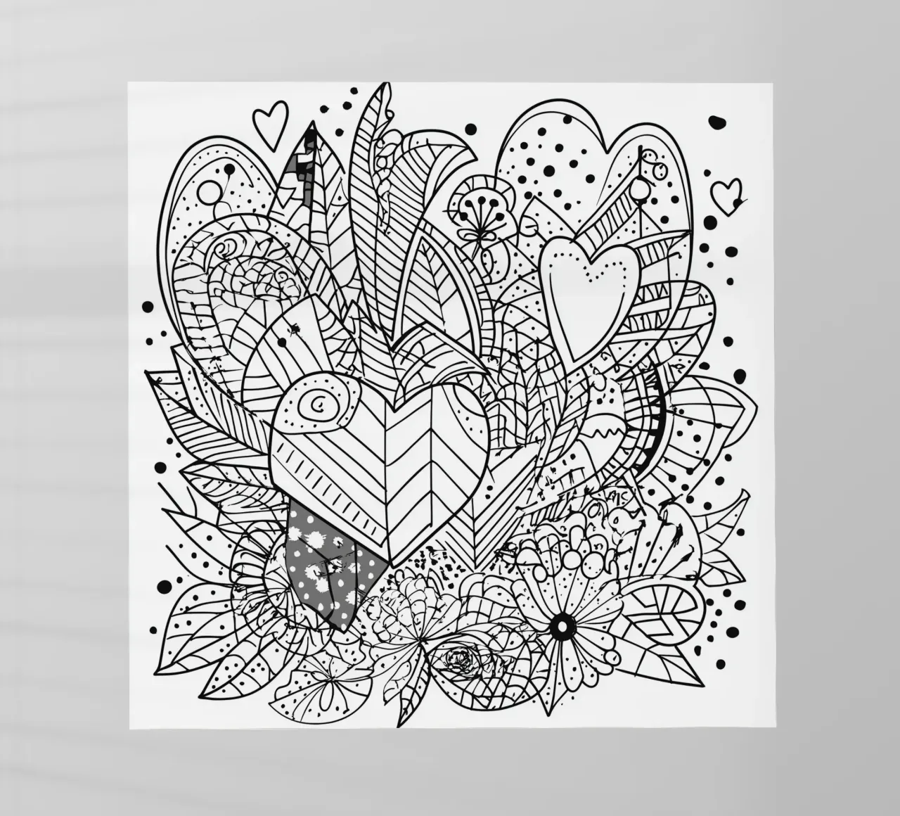 Modello a cuore pellicola backlit da Motivate-Today