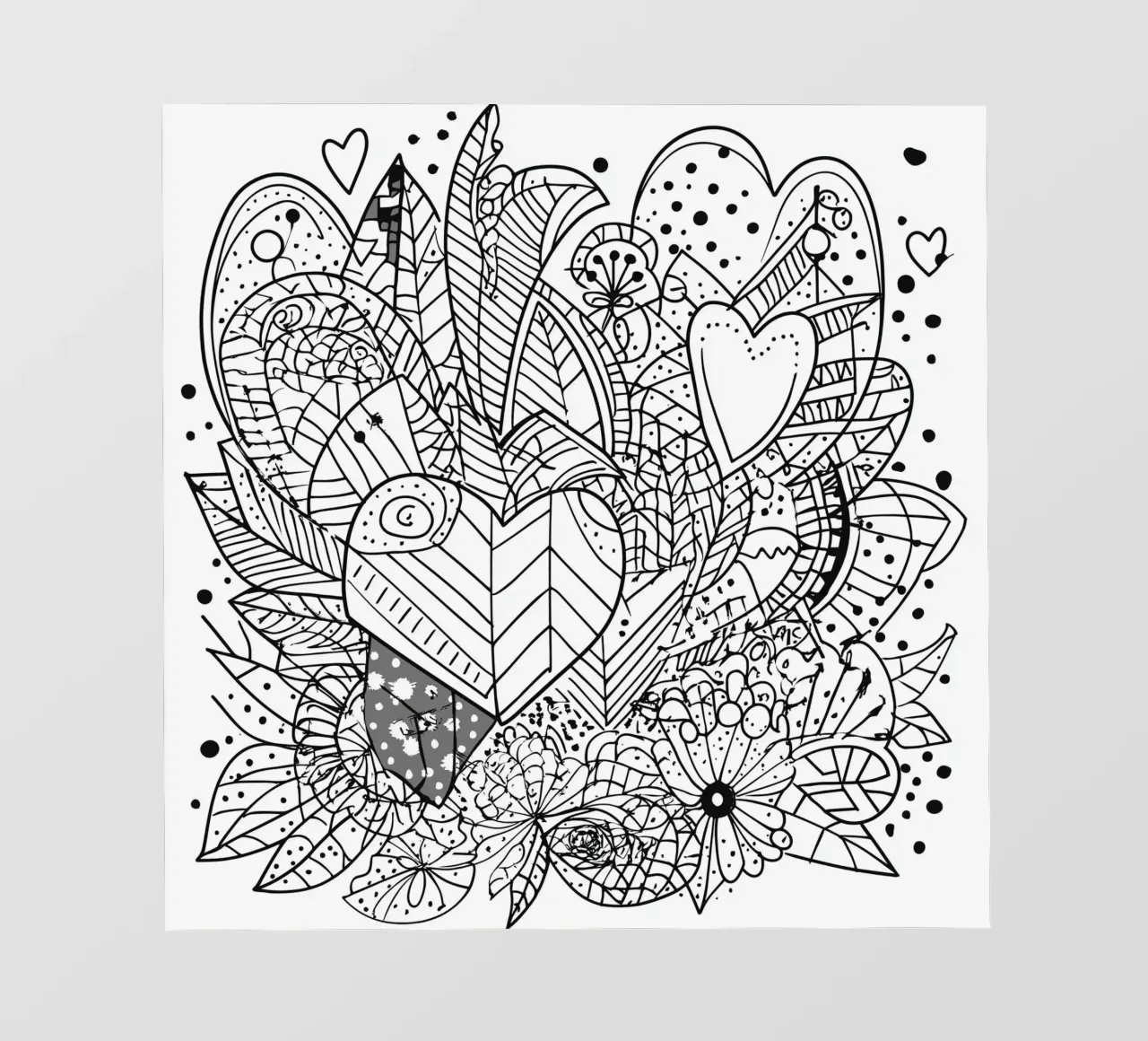 Modello a cuore pellicola backlit da Motivate-Today