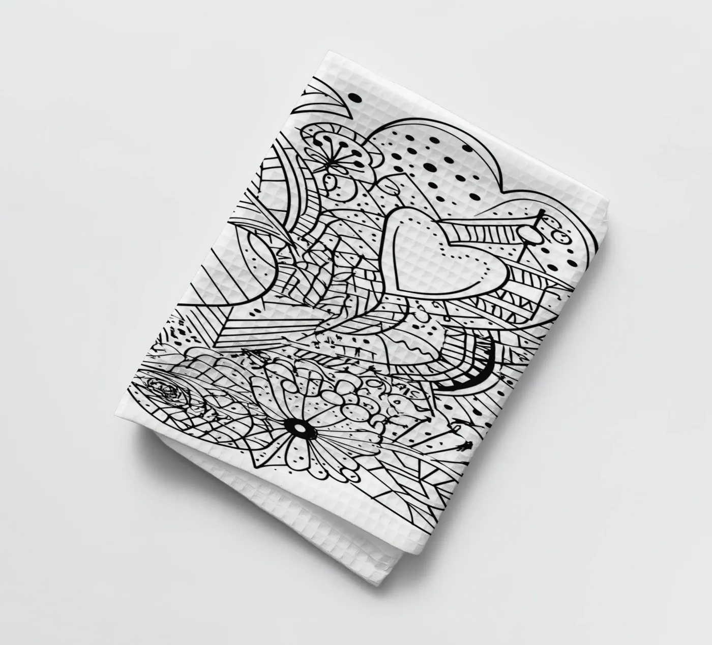 Heart Pattern canovaccio da cucina da Motivate-Today