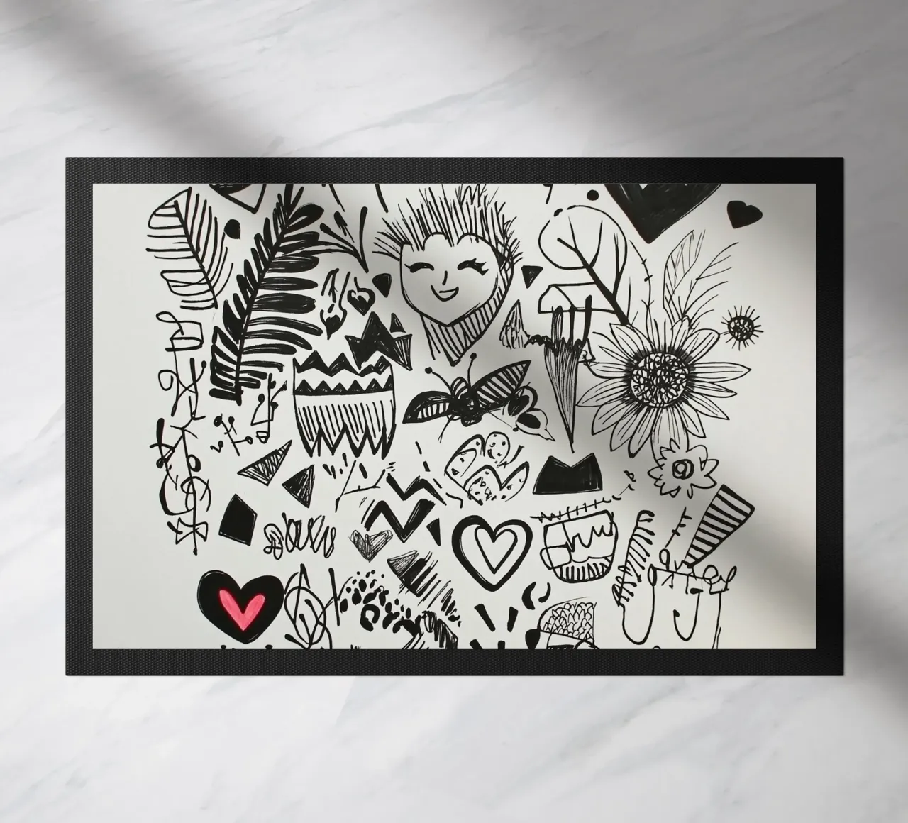 Modello di felicità zerbino da Motivate-Today