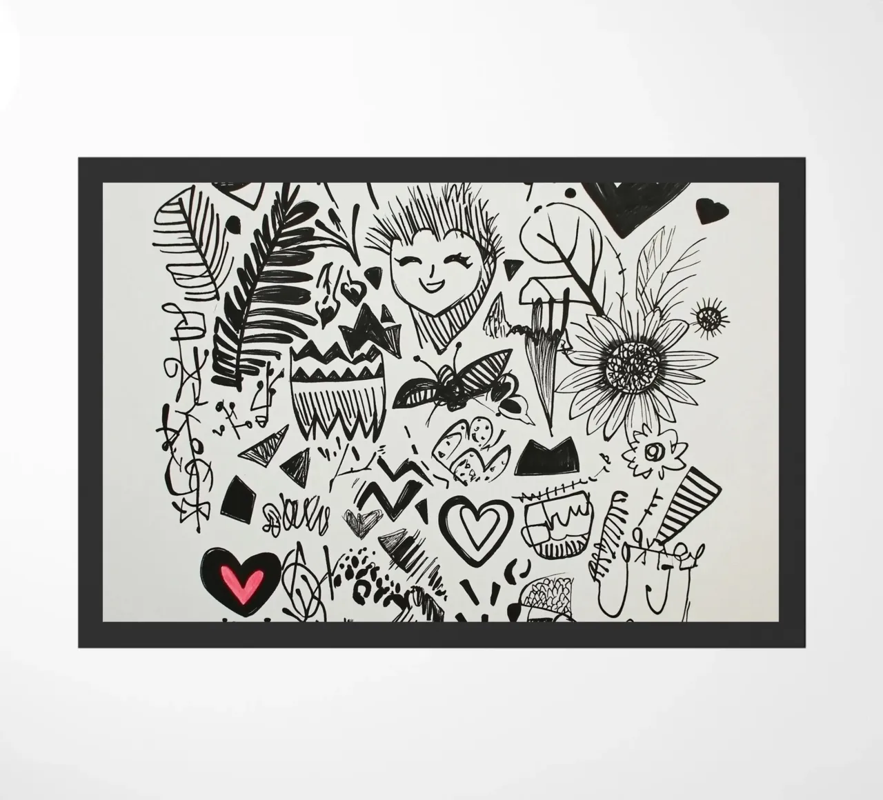 Modello di felicità zerbino da Motivate-Today