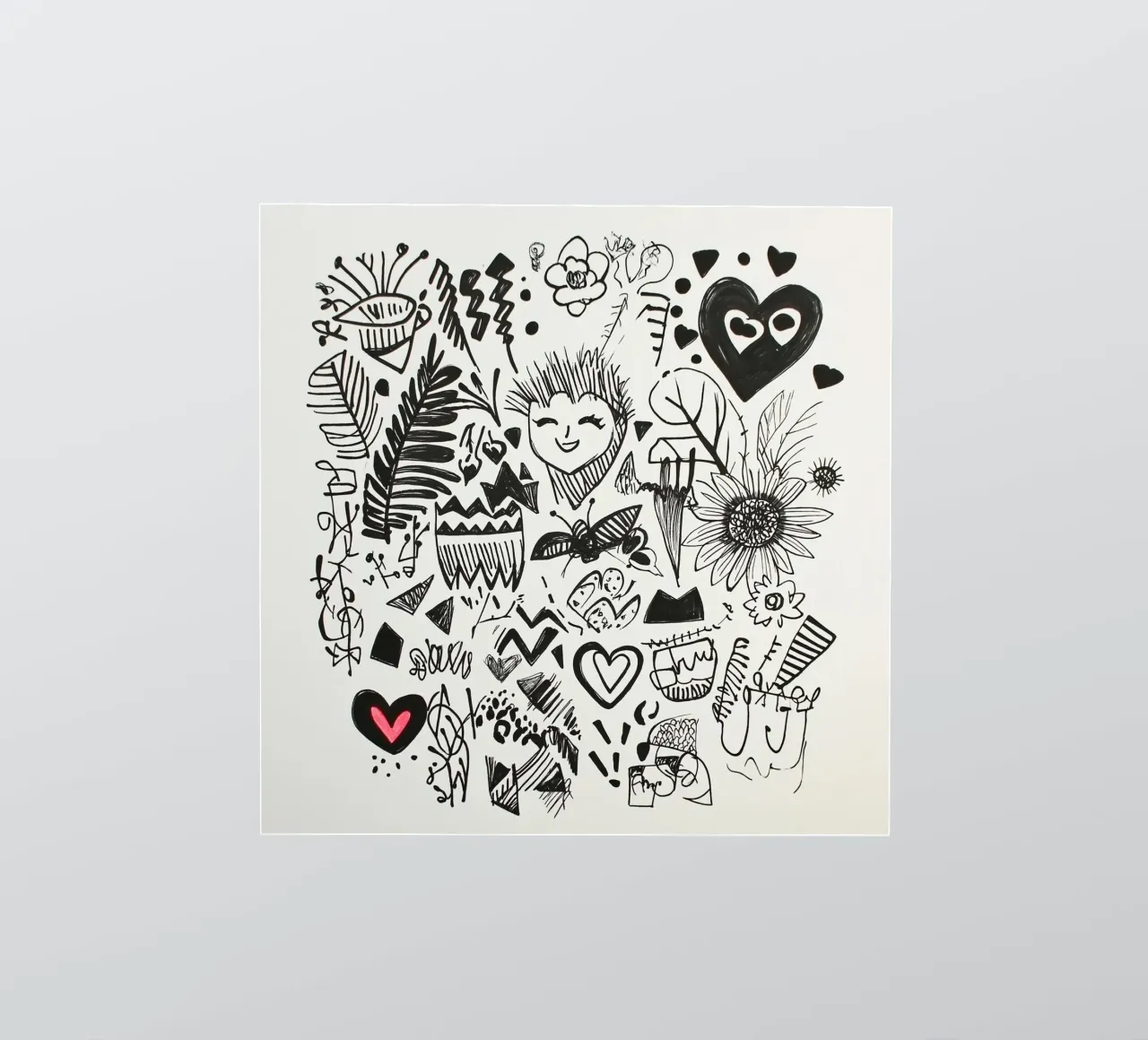 Happiness Pattern sticker by Motivate-Today