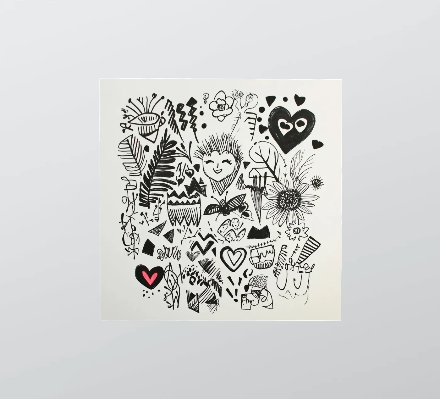 Happiness Pattern sticker by Motivate-Today