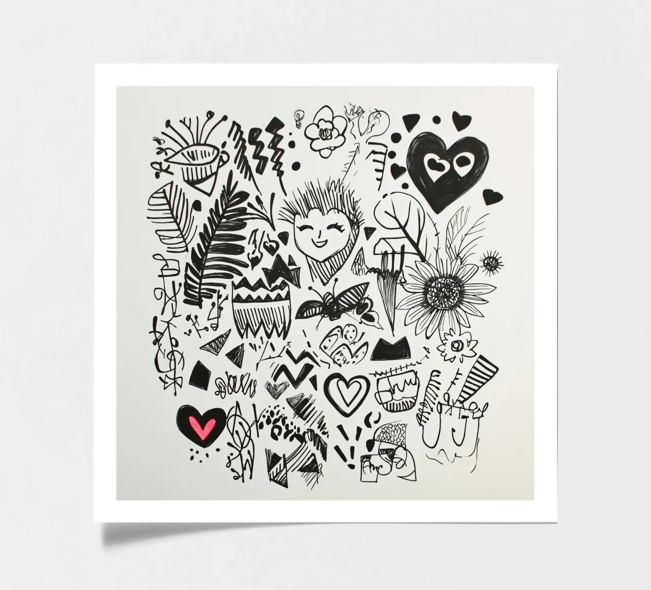 Happiness Pattern sticker sheet by Motivate-Today