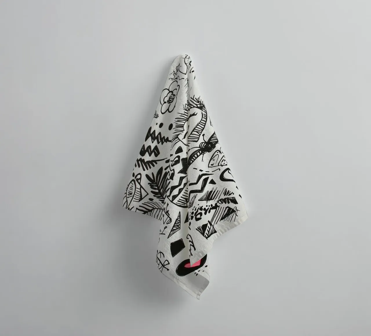 Happiness Pattern towel by Motivate-Today