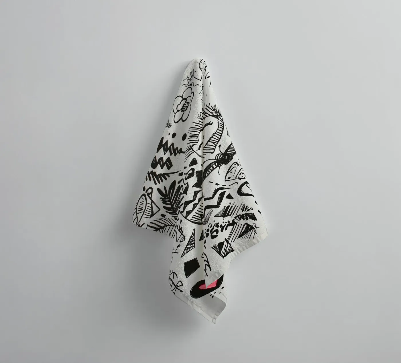 Happiness Pattern towel by Motivate-Today