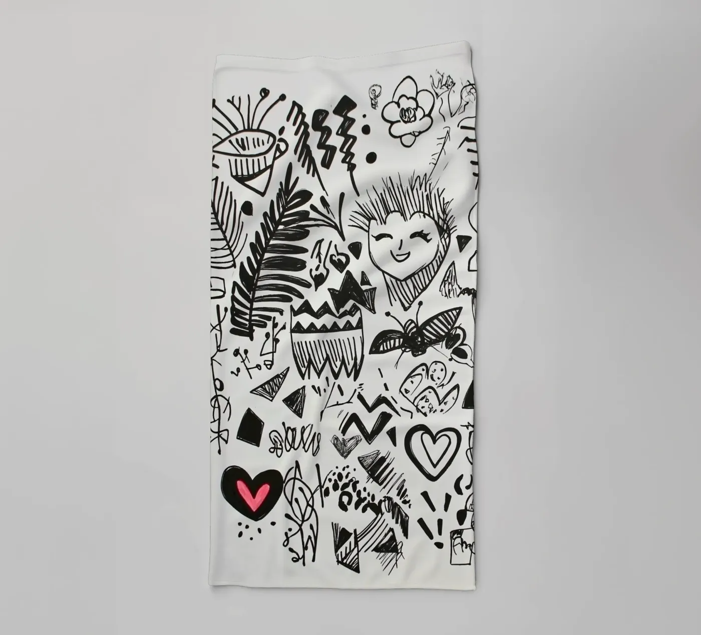 Happiness Pattern towel by Motivate-Today
